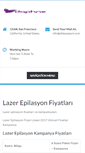 Mobile Screenshot of lazerepilasyonfiyatlistesi.com